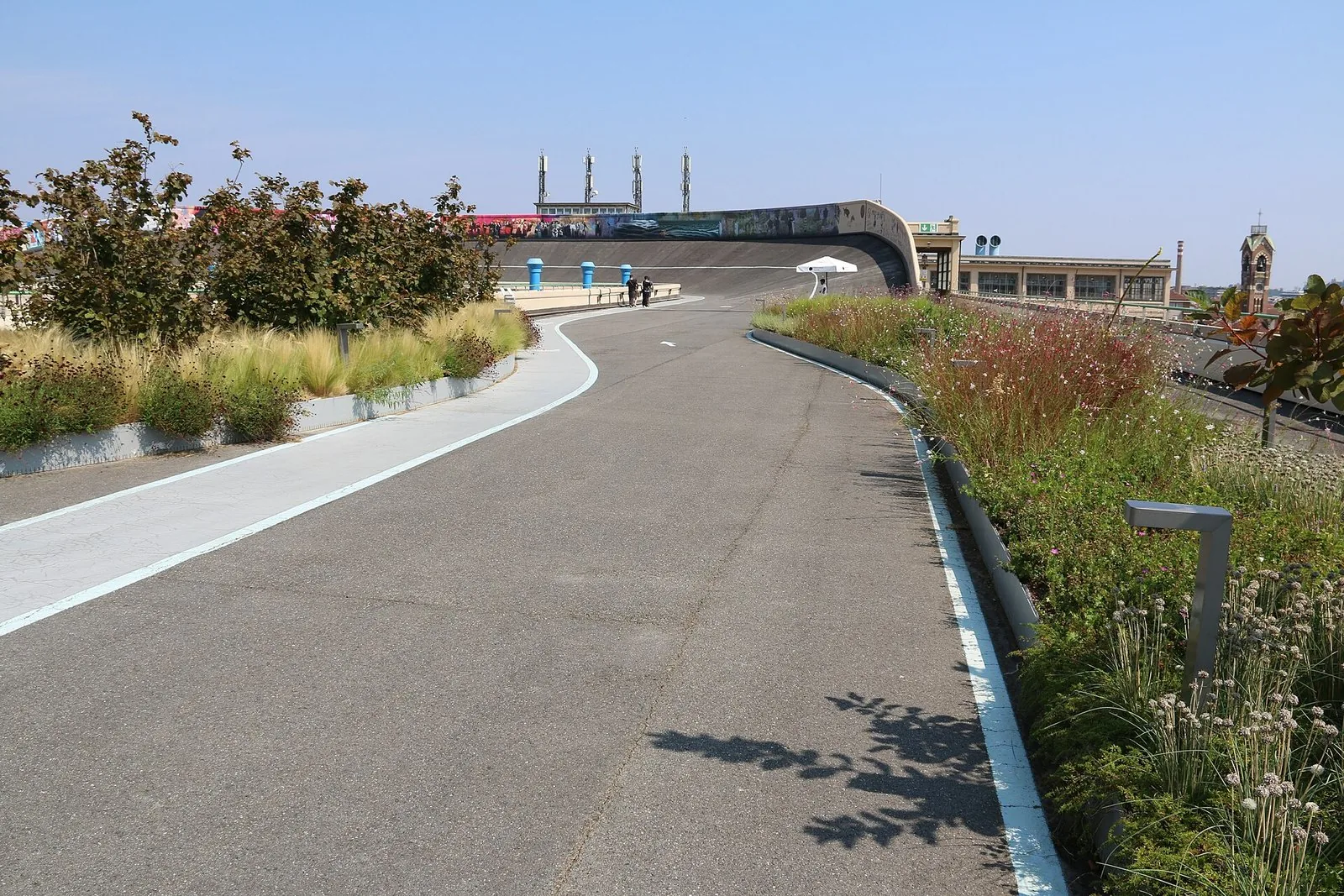 La pista sul tetto del Lingotto di Torino